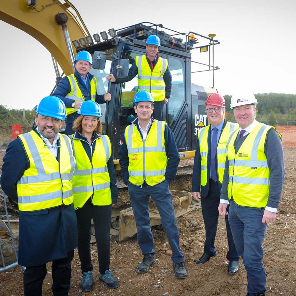 Building at the new UK facility preview image
