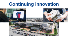 Continuing innovation