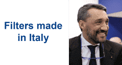 Filters made in Italy