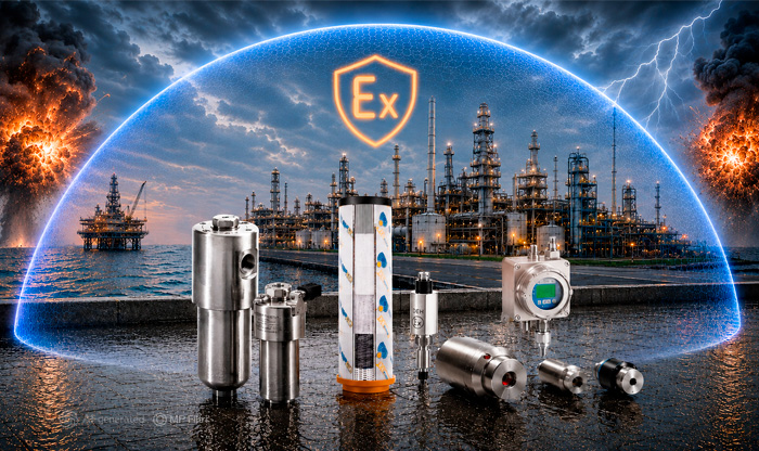 ATEX-zertifizierte Filtersysteme und Komponenten